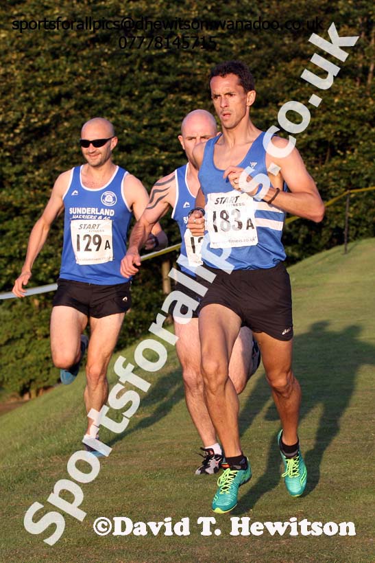 Veteran mens Durham City Cross Country Relays. Photo: David T. Hewitson/Sports for All Pics